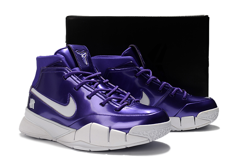 2019 Men Nike Kobe 1 Protro ZK1 Purple White Shoes